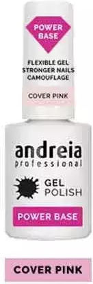 Andreia Professional Pink Base Coat για Ημιμόνιμα Βερνίκια 10.5ml