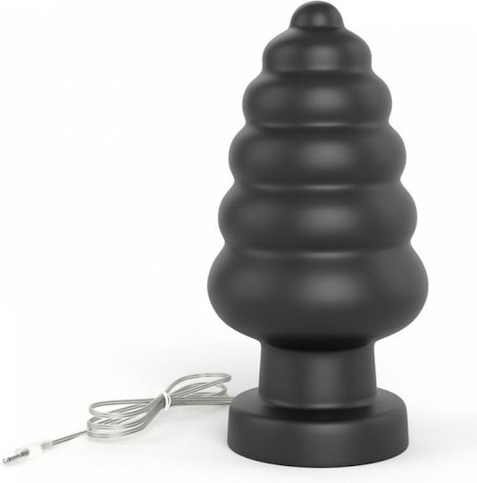Lovetoy Πρωκτική Σφήνα King Sized με Δόνηση Μαύρη 18cm