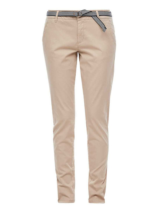 Red Label Damen Chino Hose Beige