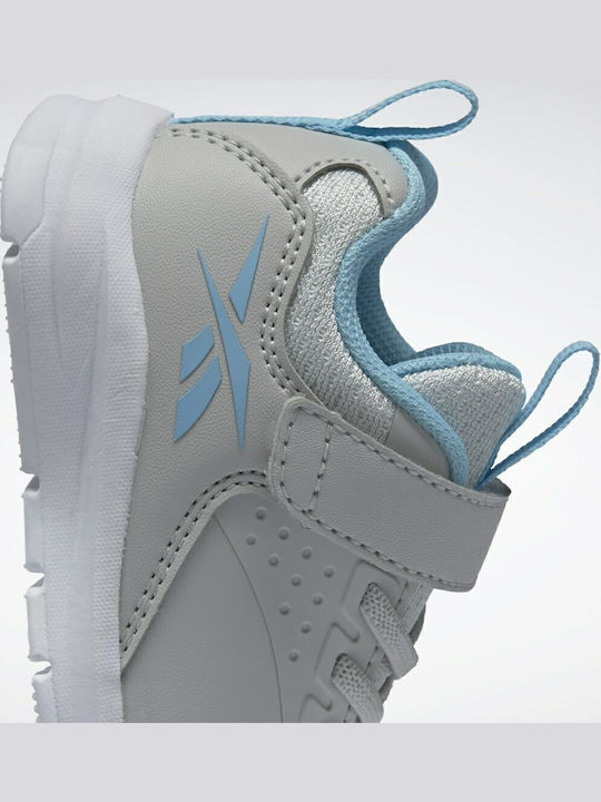 Rush Runner Sport RUSH RUNNER Waterproof Kids Sports Shoes Running with Hoop & Loop Closure Pure Grey 2 / Digital Blue / Cloud White