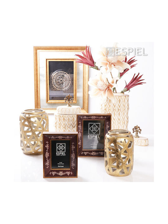 Espiel Burgundy Photo Frame with Burgundy Border 2 Pieces