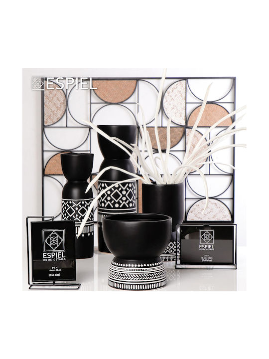 Espiel Decorative Wall Decor made of Metallic Geometric 103.3x2.5x78cm 1pcs