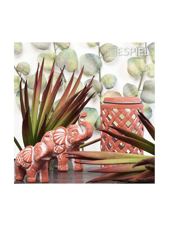 Espiel Dekorativer Elefant aus Keramik 15x7x13cm 1Stück