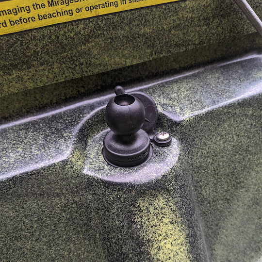 RAM Mount Kugelgelenk für Motorrad Handyhalterung Wedge Ball Adapter