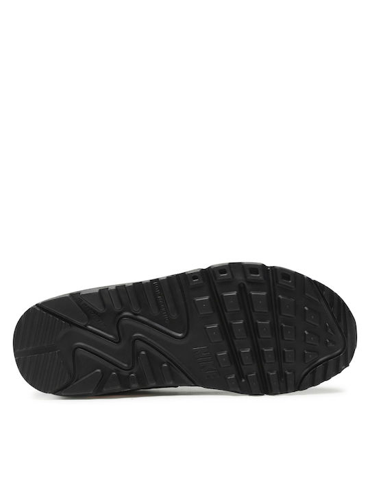 Air Max 90 Kids Sneakers Black / Total Orange / Iron Grey / White