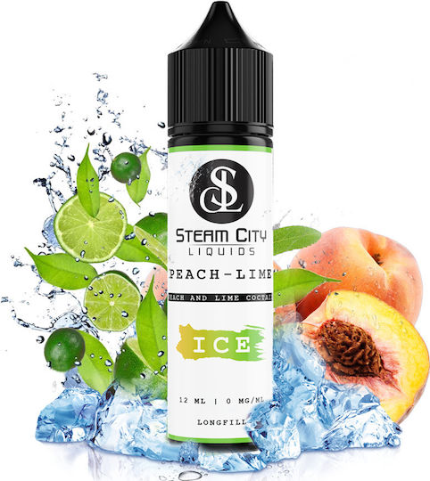 Steam City Flavor Shot Peach Lime Ice 12ml/60ml 1τμχ