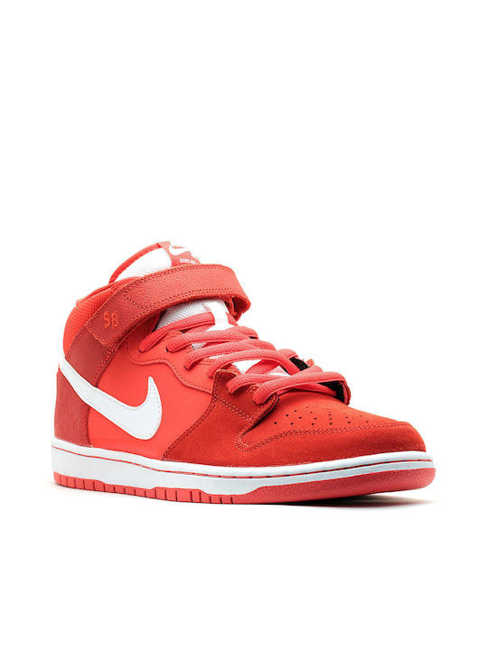 Nike Dunk Mid Pro Boots Crimson / White