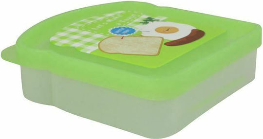 Homeplast School Meal Plastik Kinder Lebensmittelbehälter Grün