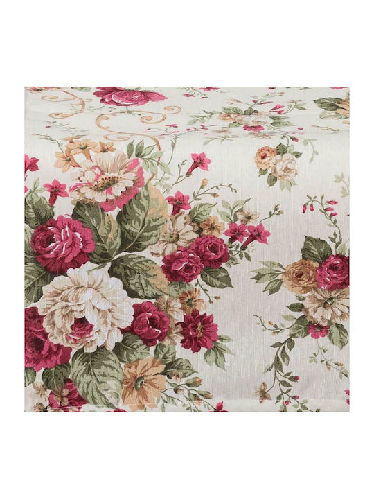 Eliza Cotton & Polyester Tablecloth Runner Multicolour 44x185cm