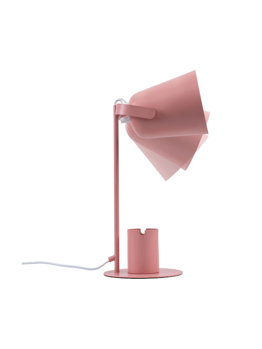 GloboStar Pencase Office Lamp for Socket E27 in Pink Color