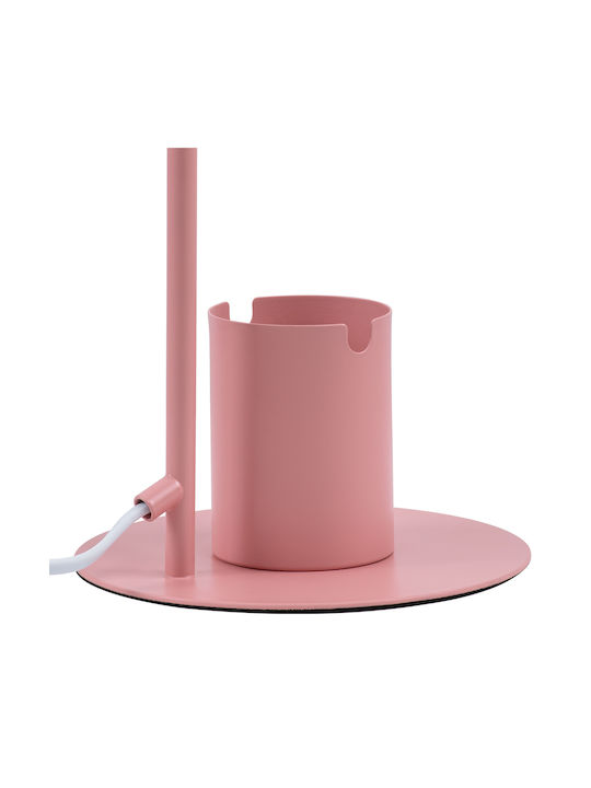 GloboStar Pencase Office Lamp for Socket E27 in Pink Color