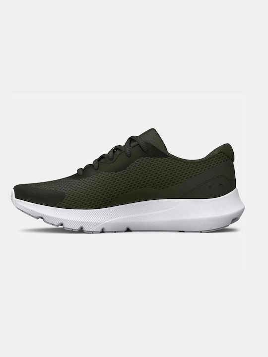 Under Armour Kids Sports Shoes Running Green