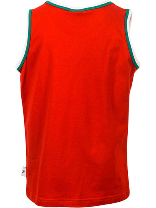 Matoufrance Kids Blouse Sleeveless Red