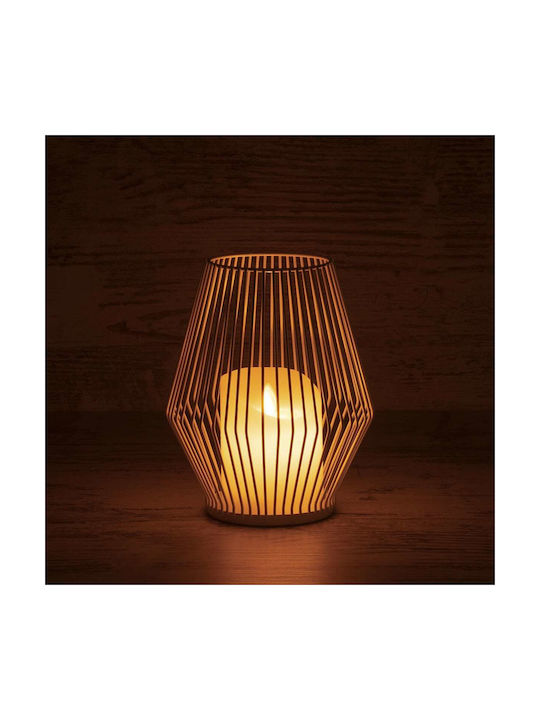 GloboStar Cadle Decorative Lamp Wax Polish White