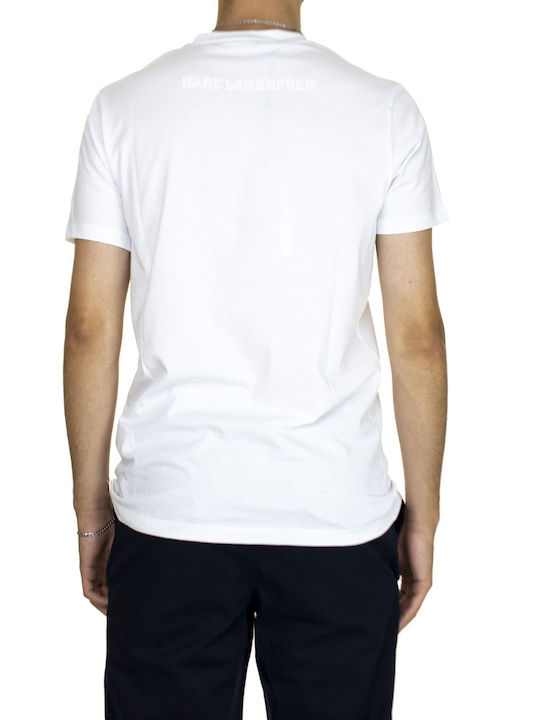 Karl Lagerfeld Men's Short Sleeve T-shirt White