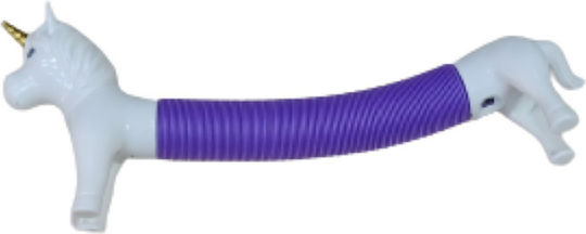 Pop It Fidget Din Silicon Unicorn Alb Cu Sunet Și Lumină Cu Buton
