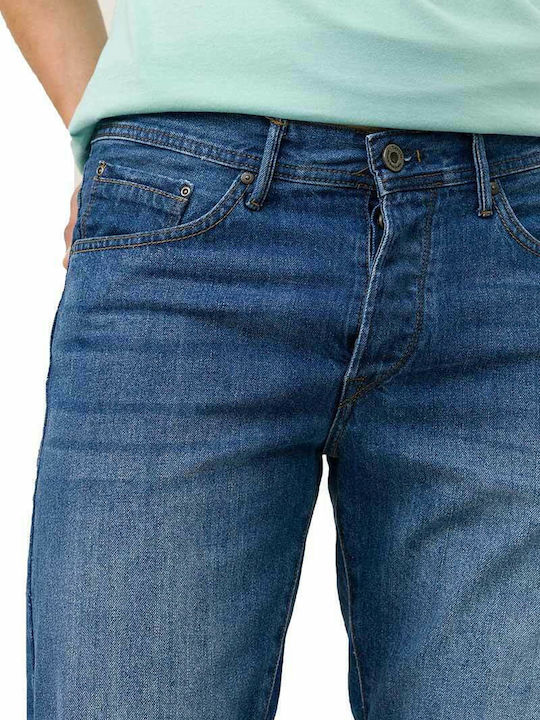 Herrenshorts Jeans Blau