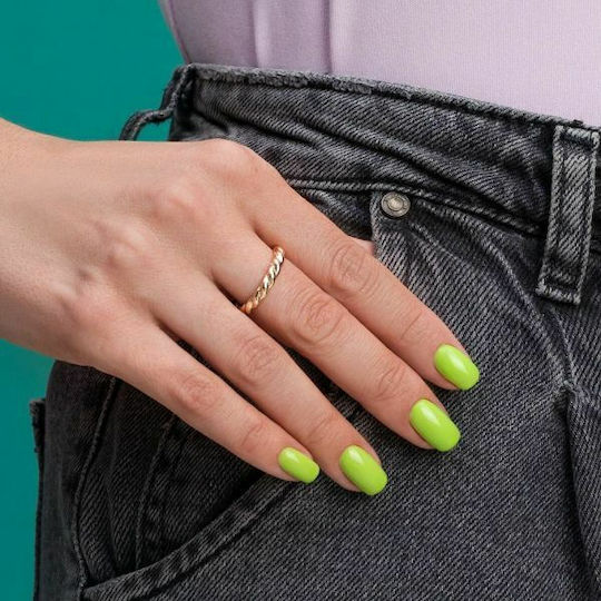 Semilac Classic Хибриден Лак за Нокти 440 Energetic Lime 7мл 1бр