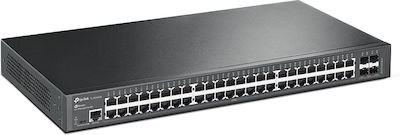 TP-LINK TL-SG3452X Managed L2 Switch with 48 Gigabit (1Gbps) Ethernet Ports and 4 SFP Ports