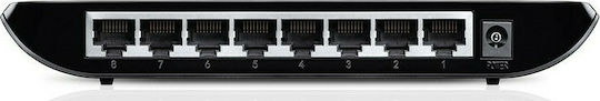 TP-LINK TL-SG1008D Unmanaged L2 Switch with 8 Gigabit (1Gbps) Ethernet Ports