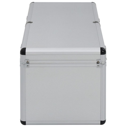 vidaXL Cutie de scule din aluminiu pentru depozitare de unelte L62.5cm x l28cm x h27cm 2 bucăți 91850