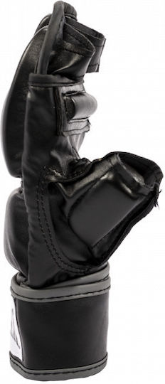 Everlast Wristwrap Heavy Bag 4301 Synthetic Leather MMA Gloves Black