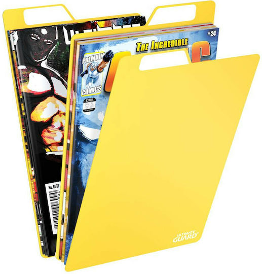 Ultimate Guard Πλαστικά Διαχωριστικά A4 25τμχ Premium Comic Book Dividers Yellow 25τμχ