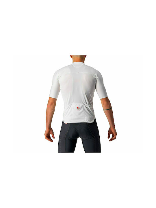 Castelli Prologo 7 Jersey - Ivory / Light Black - Red, (KSMTS)