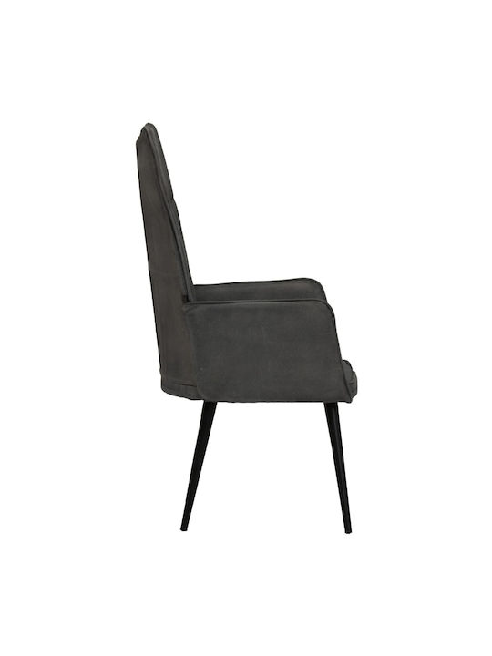 Μπερζέρα Μαύρη 55x41x97cm