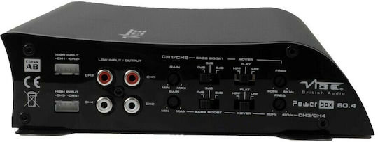 Vibe Audio Auto-Audioverstärker 4 Kanäle (Verstärkerklasse A/B)
