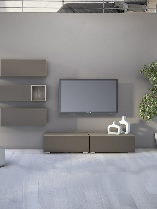 Smart No 7C Living Room TV Unit Gray L338xW45xH150cm