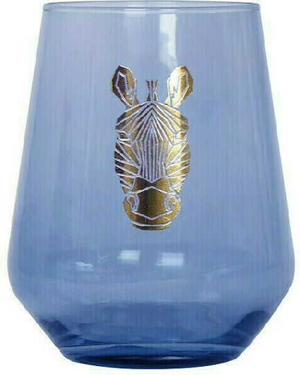 Espiel Jungle Zebra Ποτήρι Ουίσκι από Γυαλί 425ml