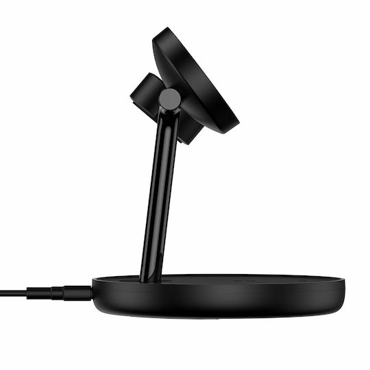 Baseus Wireless Charger (Qi Pad) 20W Blacks (Swan)