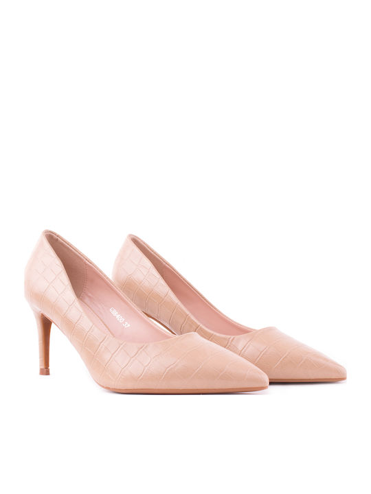 Pantofi cu toc cu Toc Stiletto Bej