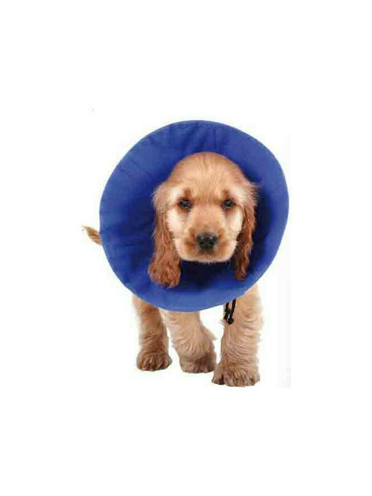 Kvp Elizabethan Dog Collar in Blue color Small 140mm x 14 - 31cm