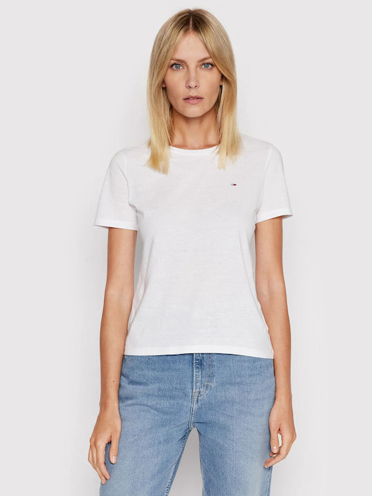 Tommy Hilfiger Γυναικείο T-shirt Navy/White 2pack