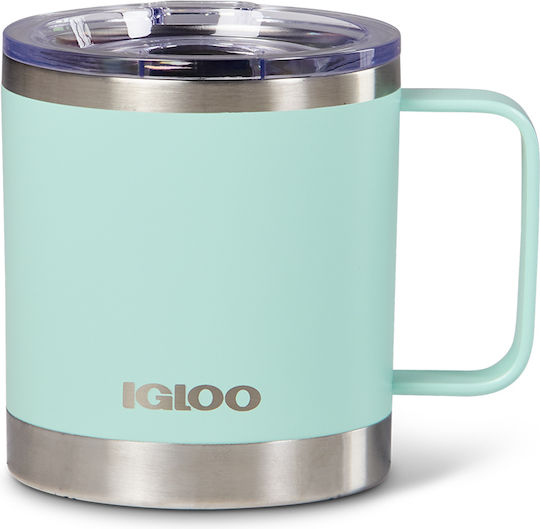 Igloo Igloo Stainless Steel Thermos Bottle 400ml Pink with Mouthpiece
