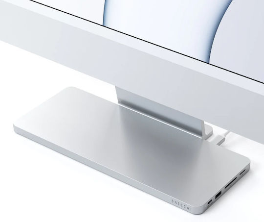 Satechi 2021 & 2022 M1 iMac USB-C Stație de andocare cu Argintiu