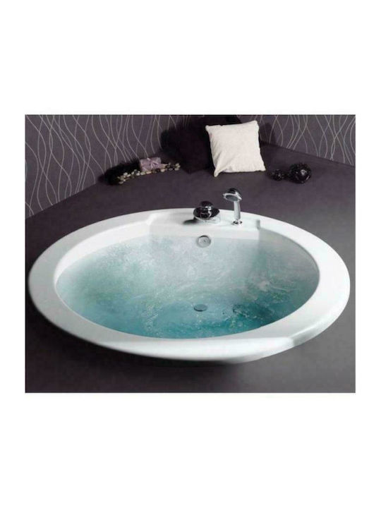 Sanitec Joanna Acrylic Freestanding Bathtub 170x153cm