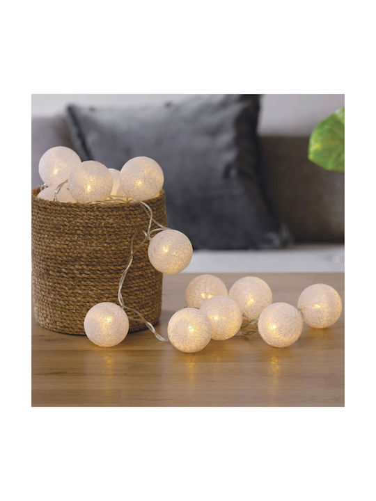 Spitishop Decorativă Lampă Ghirlande LED Alb