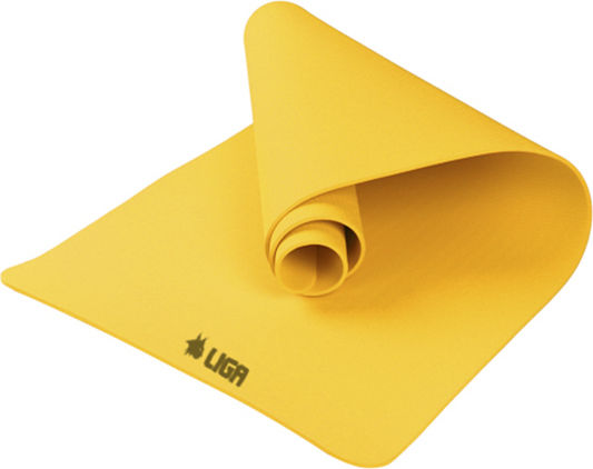 Liga Sport Στρώμα Γυμναστικής Yoga Κίτρινο (173x61x0.5cm)