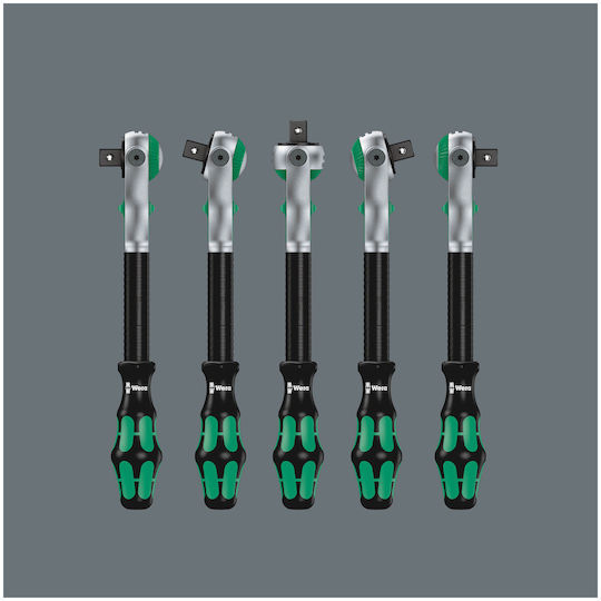 Wera 8000 A Adjustable Ratchet 1/4" 15.2cm with 72 Blades