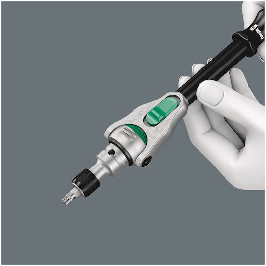 Wera 8000 A Adjustable Ratchet 1/4" 15.2cm with 72 Blades