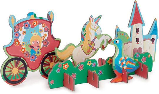 Puzzle pentru Copii Princess pentru 3+ ani+ Ani 32buc Scratch Europe