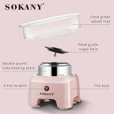 Sokany Candy Floss Maker 29.8cm Pink