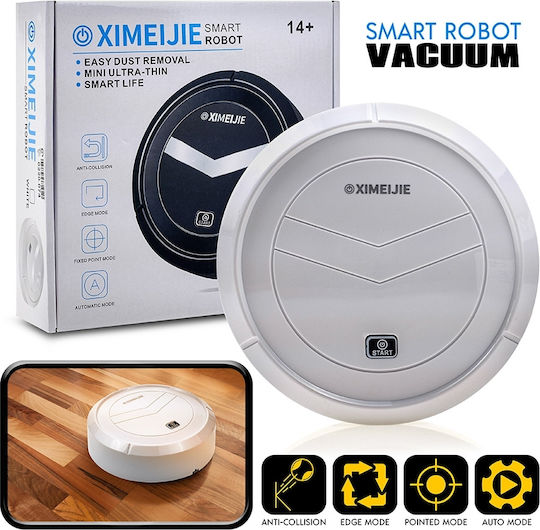 Ximei Robot Vacuum Cleaner & Suction Power 1500Pa White