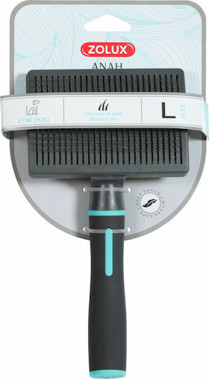 Zolux ANAH With Extendable Needles Brush Medium for Misc Hair Lengths for Hair Removal Turquoise