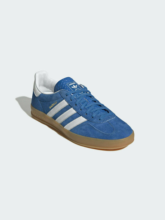 Adidas Gazelle Indoor Sneakers Blue Bird / Cloud White