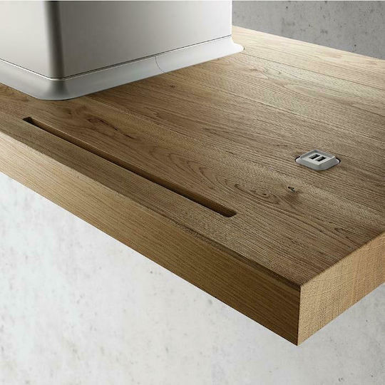 Elica Bio Island WH/A/120X53 Rovere Insulă Hotă 120cm Alb
