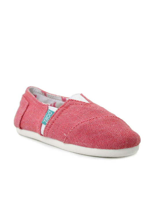 Espadrile unisex Paez pentru copii 2014102-CARMIN-PINK